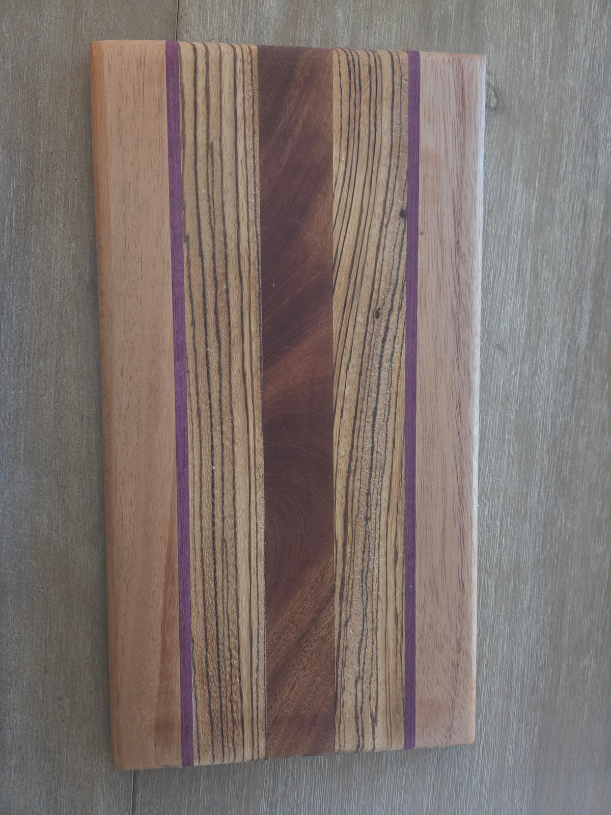 Handcrafted Exotic Wood Cutting Board