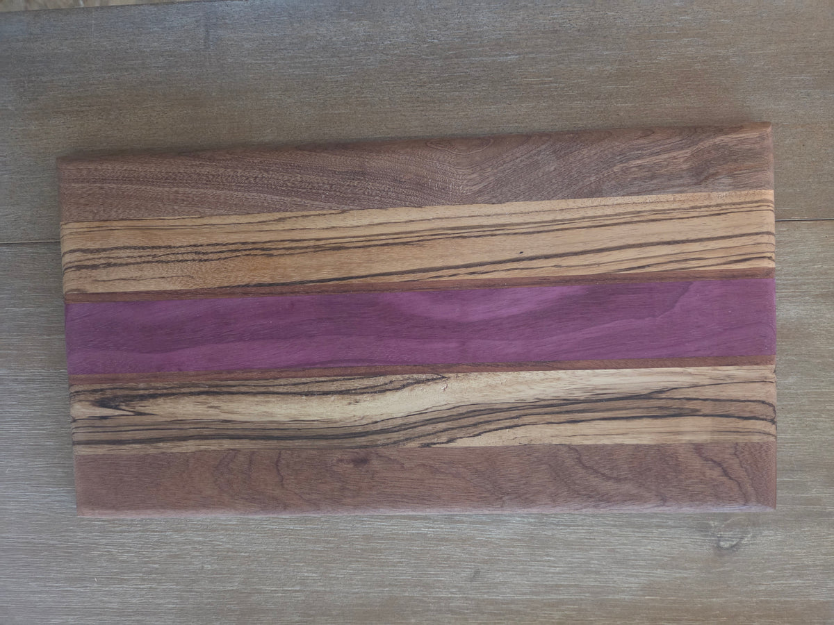 Handcrafted Exotic Wood Cutting Board
